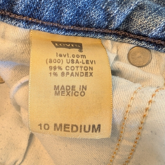 Levi's 545 Low Boot Cut Blue Jeans Y2K Vintage-inspired Retro Denim Core - Picture 10 of 12